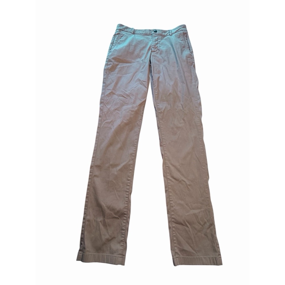 Bird Dogs Boom For Your Boomstick Pants Mens 32x34 Beige Chino Zip Pockets READ
